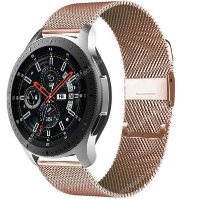 China Metal Classic Milanese Strap For Watch Band 20mm 22mm Stainless Steel Strap For Samsung Galaxy Watch 4 Classic for sale