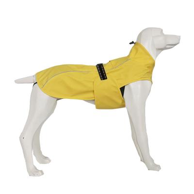 China New Pet Clothes Raincoat Rear Dog Raincoat Viable Wholesale Outdoor Windproof Pet Trunk Dog Raincoat for sale