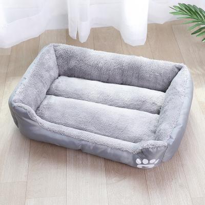 China Wholesale Sustainable Comfortable Multi Color Plush Dog Kennel Winter Warm Protection Kennel Pet House for sale