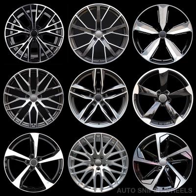 China 19 Inch High Quality Aluminum 5x112 Machied Face Car Wheel Rims for sale