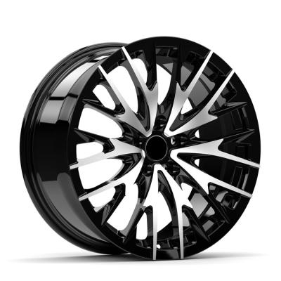 China Customized luxury package forged popular machineface t6061 forged wheels 4x4 r18/19/20 for sale