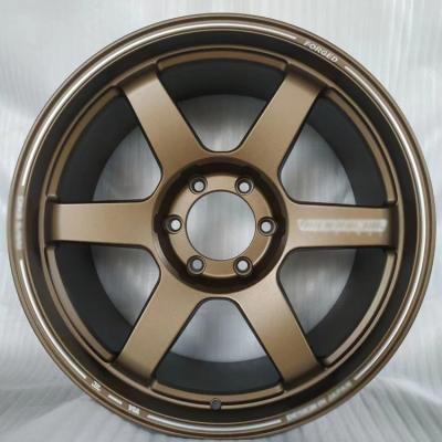 China High Quality Modern Desgin 20 18 Inch Bronze Casting Deep Plate 6 Spokes Alloy Wheels for sale