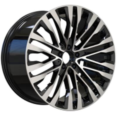 China 20inch 5x112 Reproduction Luxury Racing Customized Forged Sliver Machined Face Alloy Wheels Rims for sale