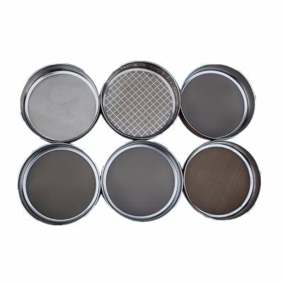 China Dutch /twill/plain weave 0.5mm stainless steel sieve mesh/round cement test sieve test sieve/laboratory filter for sale