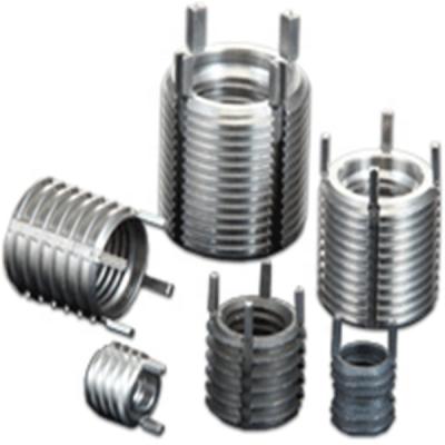 China Heavy Industry Stainless Steel Sheath Coil Type Thread Insert Metal Helical Shape Threaded Inserts for sale