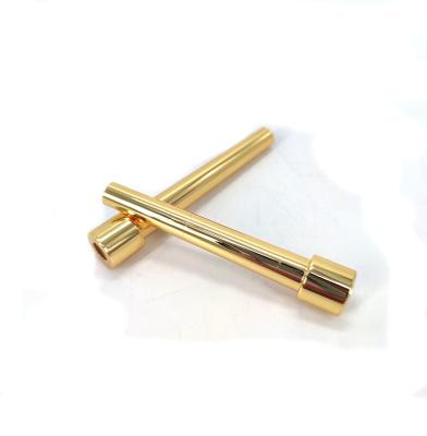 China Metal Hookah Accessories Stainless Steel Gold Cigarette Holder Color Customized Shisha Plating Tools for sale