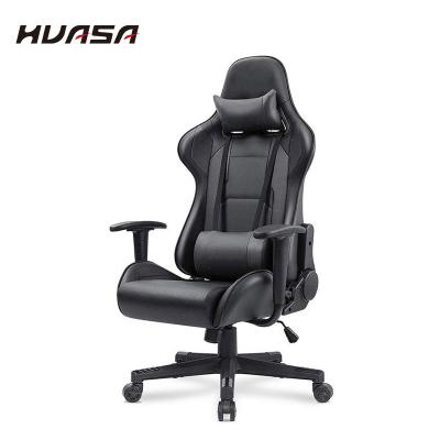 China Economical (Height) Adjustable Wholesale Custom Design Racing PC Gamer Racing Style Ergonomic Comfortable Leather Computer Gaming Chair for sale