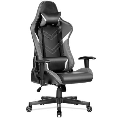 China High Quality Fabric Chair PU Metal Frame Multifunctional Spinning Gaming Racing Chair for sale