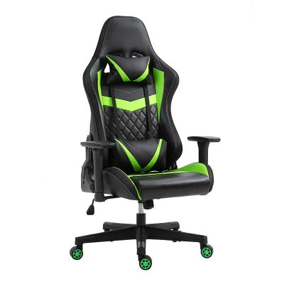 China Adjustable (Height) Racing Leather Chair Colorful Gamer Style Cheap Adjustable PU Armrest Racing Gaming Chair for sale