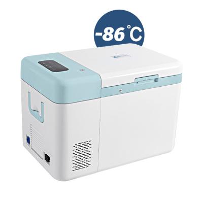 China 17.5KG Portable -80 Ultra Low Temperature Freezer for Stem Cell Laboratory Equipment for sale