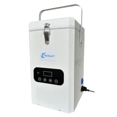 China 2L Mini -120 Ultra Low Temperature -80 Portable Freezer Medical Stirling Deep Freezer for sale