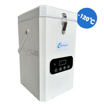 China ALL Climate Types -120C Portable Ultra Low Temp Freezer with Stirling Cooling System for sale