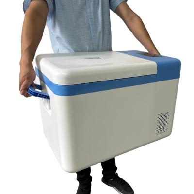 China 25L ziekenhuis cryogene borst Ultra lage temperatuur vriezer enkelstemperatuurcontrole Te koop