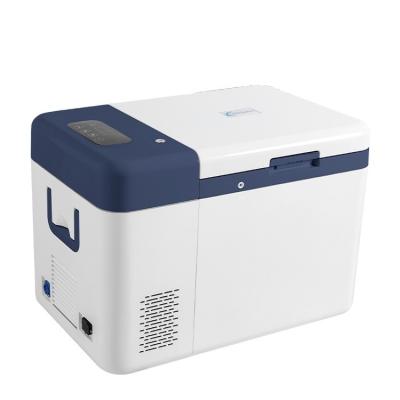 China Refport Mini Freezer -60C Baixa Temperatura 12V/24V DC Refrigerador Portátil para Mesa à venda