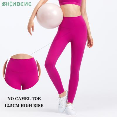 China Wholesale Custom Sweat-Wicking SHINBENE High Waist Tights Gym Yoga Equipment Women Sets Fitness Yoga Gaiters Pants for sale