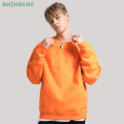 China Winter Basic Unisex Crewneck Sweat-Wicking Long Crewneck Fleece Sports Fleece Solid Wrapped Sweatshirts Daily Gear for sale