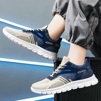 China Wholesale Style New Fashion Trend Model Soft Sole Walking Shoes Breathable Men Sports Running Shoes for sale