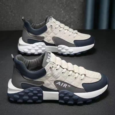 China Fashion Trend Low Price Lace Non-slip Mens Outdoor Sports Running Hiking Shoes Sneakers For Man for sale