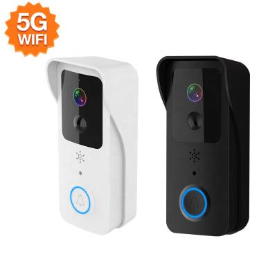 China 5G 2.4G 1080P Tuya ring door camera smart wireless wifi two way audio video wireless doorbell bell with camera for sale