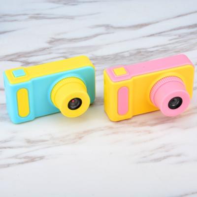 China About 2MP Kids Mini Digital Camera Children Cartoon Toy Creative DIY Dual Selfie Camera For Children Gifts for sale