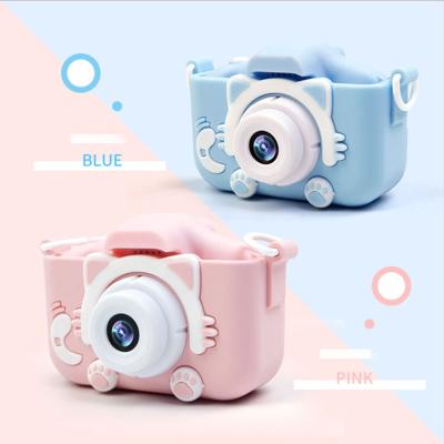 China About 20MP Children Digital Camera Mini Cartoon Toy Camera Cat Digital 20MP Children's Gifts LCD Game DV Camera Photo Stickers for sale