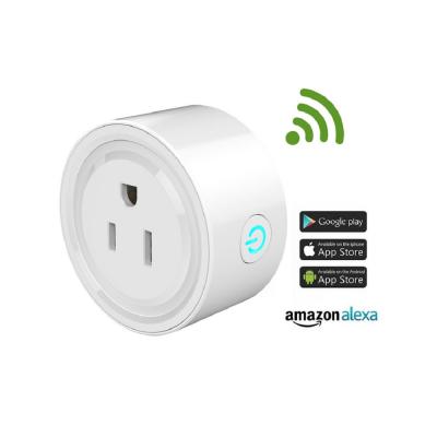 China Factory US Standard Smart Plug Wifi Industrial Hot Selling Smart Plug with Amazon Alexa Echo and Google Home Control for sale