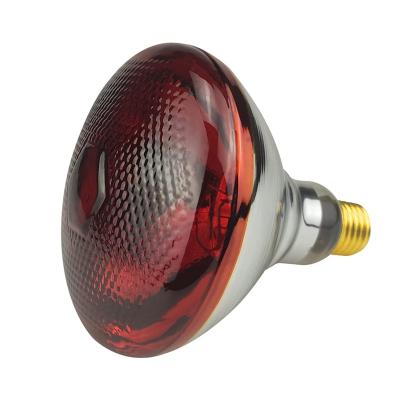 China 250w Infrared Heat Lamp Hard Glass Waterproof Explosion-proof Thickened Bulbs For Piglet Chicken Duck Birds Pjop for sale