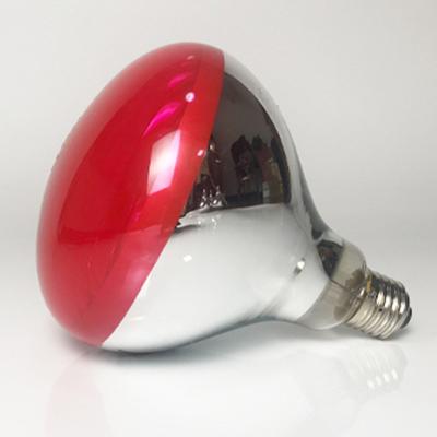 China O.t microscope light halogen infrared heating bulb for animals R 125 roasted e27 red 110V /220V 100W-275W for sale