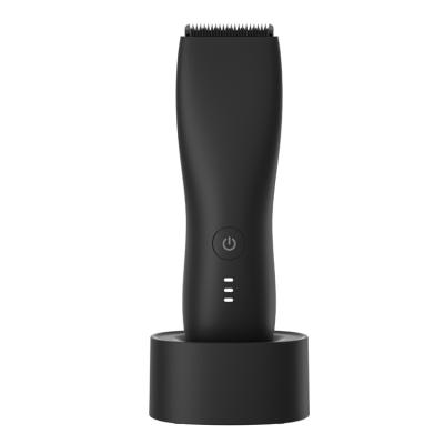 China Hot Selling Safety Portable Cordless Hair Trimmer Men Electric Shaver Groin Mute Hair Trimmer Waterproof Wet Dry Sensitive Area Trimmer for sale