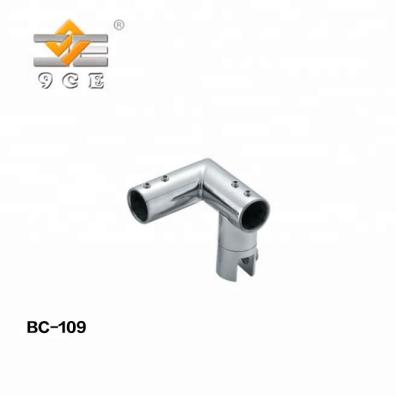 China Modern Chrome Shower Brass Glass Shower Fittings Frameless Glass Tub Support Connector for sale