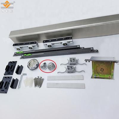 China QW-503R High Quality Sound Insulation Semi-automatic Sliding Door System Hidden Installation for sale