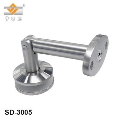 China Windproof Glass Canopy Fittings Stainless Steel Canopy Bracket Accessories For Glass Awning for sale