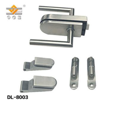 China Modern commercial sliding glass door lock 304SS, stainless steel swing glass door lock for sale