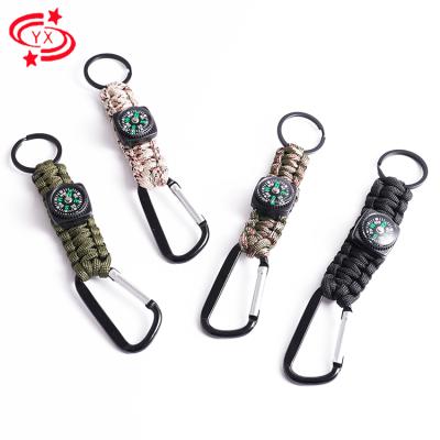 China Hot Sale Parachute Rope Bracelet Survival Nylon Rope Lightweight Outdoor 550 Nylon Bracelets for sale