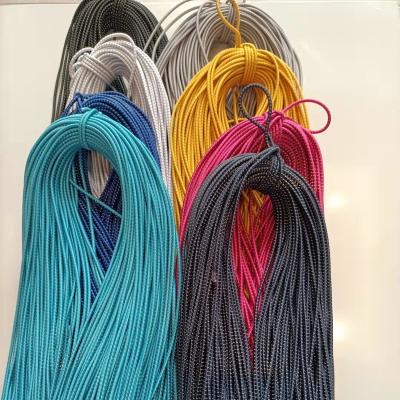 China Wholesale Custom Viable Bungee Cord 3mm Elastic Bungee Reflective Bungee Cord 4mm Round for sale