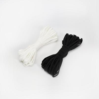 China Viable Wholesale Elastic Band Nylon Elastic Rope For Masking Buckle Adjustable Earloop for sale