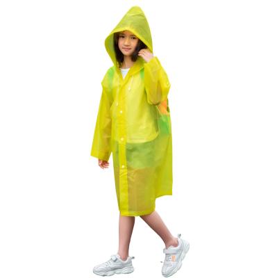 China Cheap Custom Eco-friendly Rise Waterproof Raincoat Emergency Logo Recycling Lightweight Rain Coat Raincoat For Kids for sale