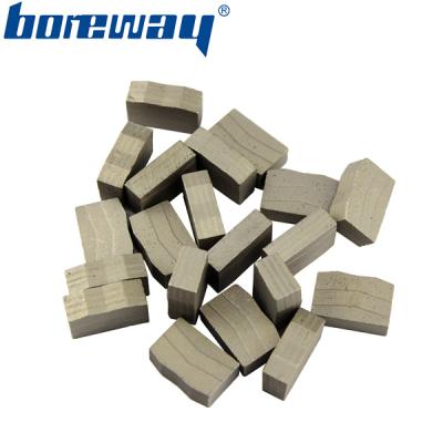 China Mainly for Cutting Granite Boreway Cutting Tools Diamond Segment for Cutting Stone Granite Marble Blocks for sale