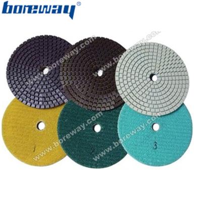 China Narural Stone Artificial Stone Grinding And Polishing China Manufacture Abrasive Tool Wet Polish Pads Polishing Discs Resin Pads for sale