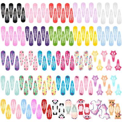 China Fashionable Cute Multi Colors Accessories Little Girls Small Styles Hair Clips Kids Hair Barrettes for sale