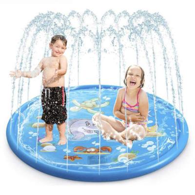 China Newest Hot Sale Sprinkler Game Mat Styles PVC Summer Beach Lawn Different Spray Toys Children Playing Water Protection for sale