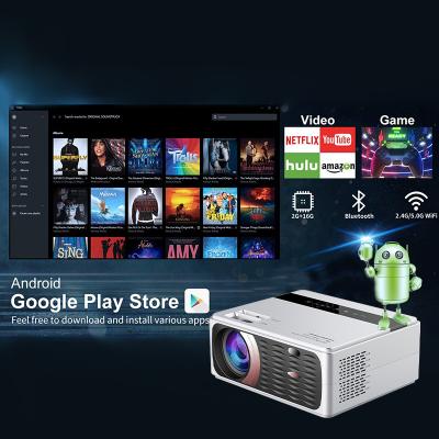 China Built-in Projector Full HD Mini Same Screen USB Internet Mirroring Video Projectors For Home Cinema for sale