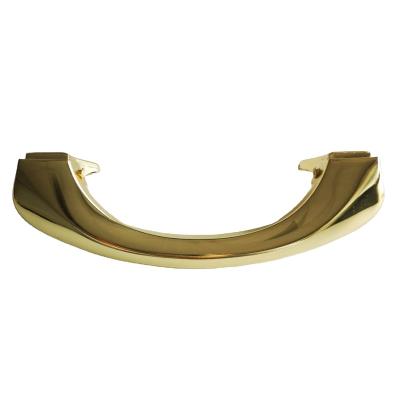 China LY-HM003 Metal Coffin Handle Gold Style Supplier Metal Coffin Coffin Accessories Shiny Coffin Accessories Funeral Decoration for sale