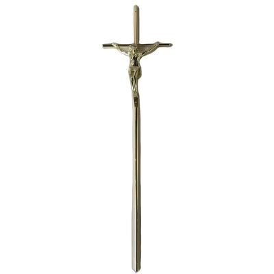 China D064 European style accessories funerari zamak coffin crucifix for cofani for sale