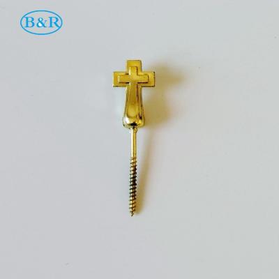 China European Style DP015 Funeral Supplies Coffin Accessories Plastic Coffin Screws for sale