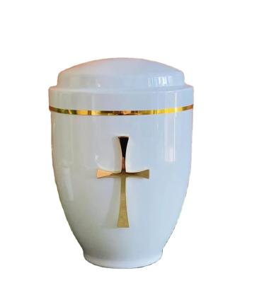 China U002 European style large brass urns for adult human ashes for sale