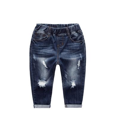 China Breathable boys pants jeans 2021 fashion cotton boys jeans for spring autumn children's denim pants kids trousers for sale