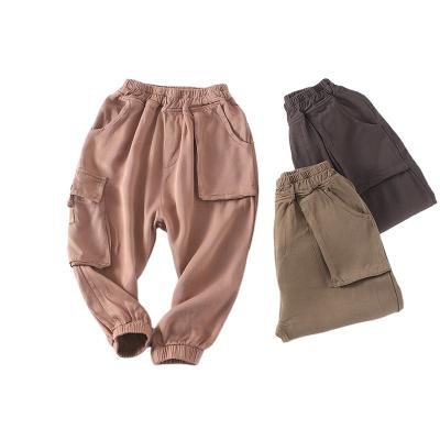 China Viable Cool Boys Sweatpants Hip Hop Boys Kids Joggers Loose Pants Kids Sportswear Pants for sale