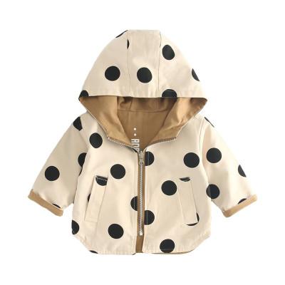 China Toddler Viable Fashion Jackets Boys Kids Hooded Outerwear Both Sides Use Anorak Child Jacket for sale