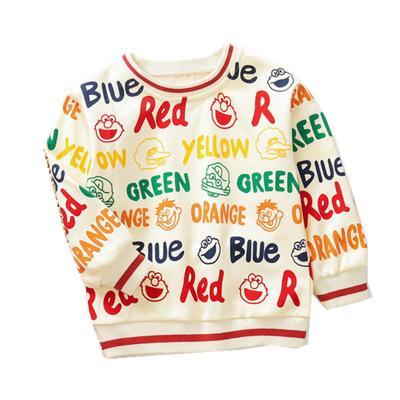 China Breathable Kids Hoodies Baby Boy Clothes Spring Kids Hoodies Sweatshirt Letter Printed Kids Long Sleeve Tops for sale